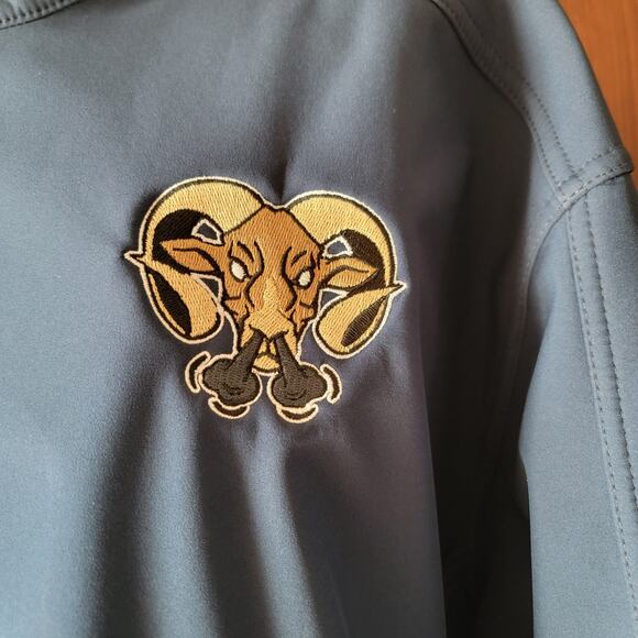 Men 4XL Michelin US9 Ardmore OK Port Authority Jacket Blue Mr. Bibb Logo Unique - Picture 4 of 14